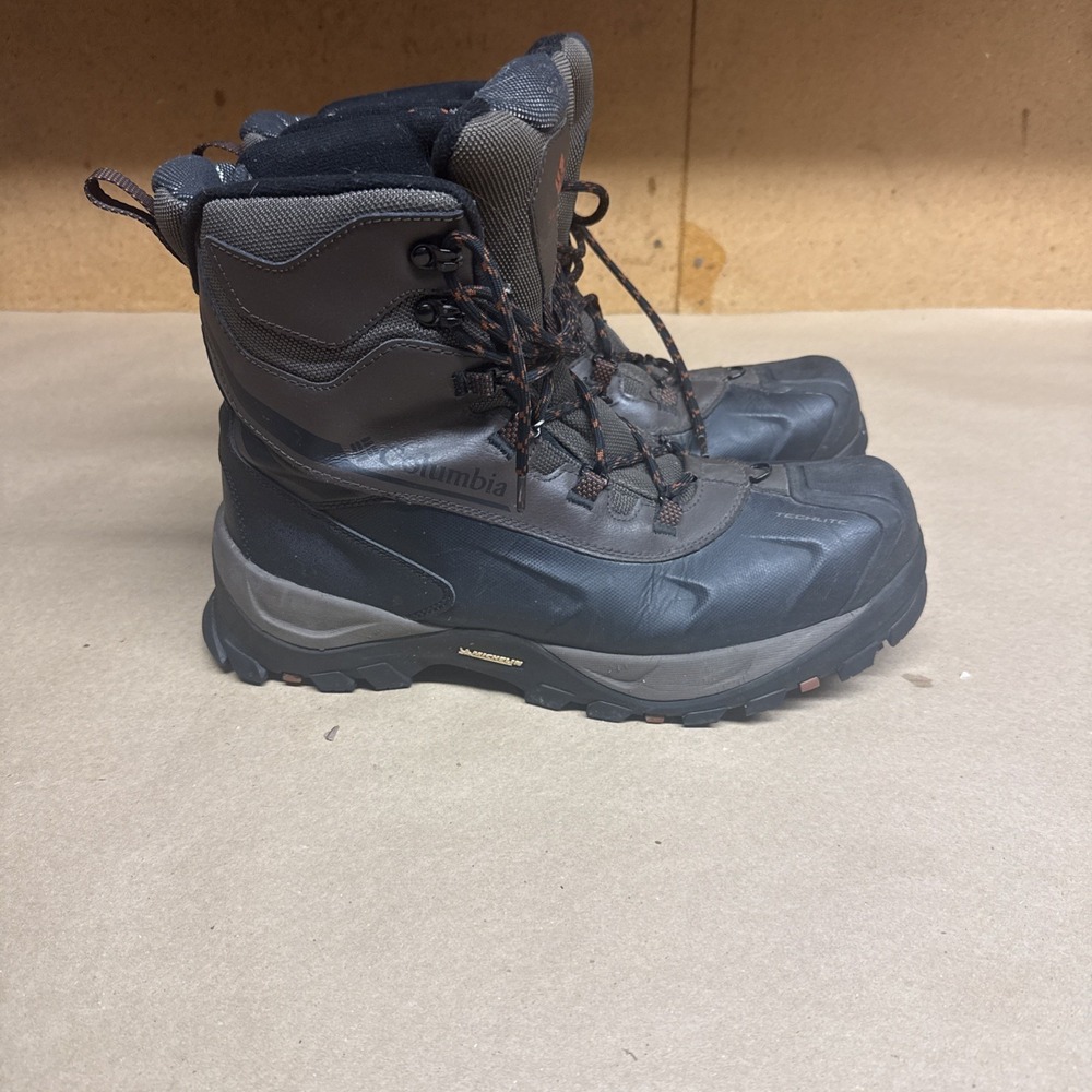 Columbia Bugaboot Plus IV Omni-Heat Winter 200 Boots Men's 10.5 Black BM5978-010